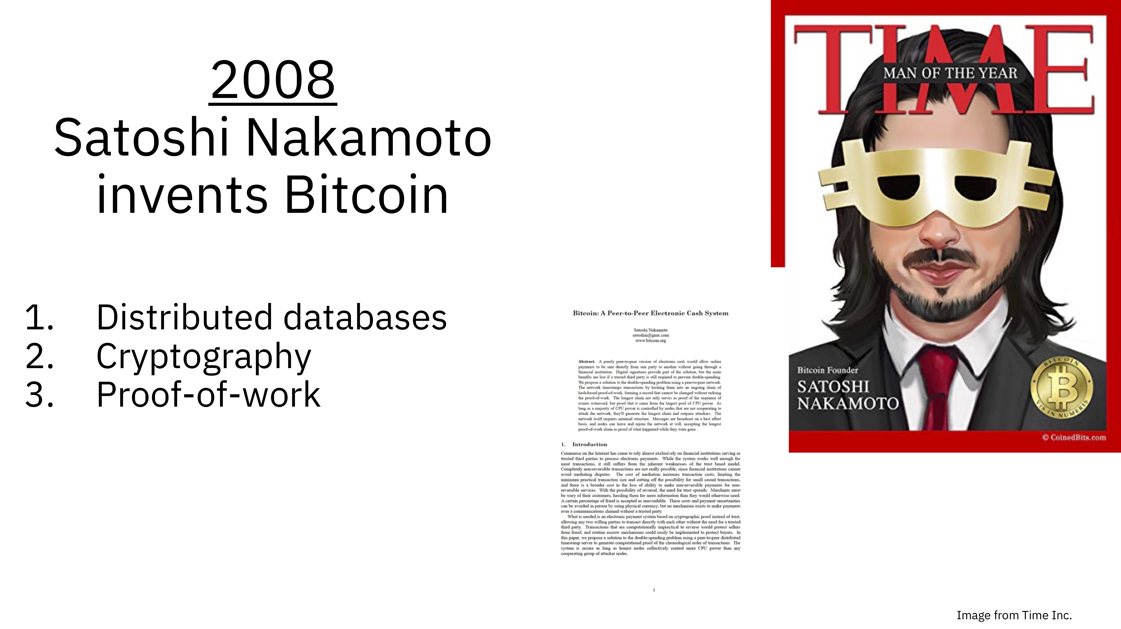 Satoshi Nakamoto and Bitcoin